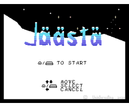 Jäästä (2020, MSX, Uninteresting)