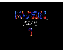 Musix Dizk #1 (1997, MSX2, Surrec)