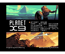 Planet X9 (2025, MSX, Robosoft)