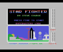 Star Fighter (1986, MSX, The Bytebusters)