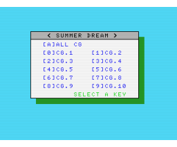 Summer Dream (1993, MSX2, 3.5inchDo)
