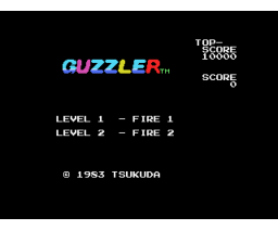 Guzzler (2025, MSX, Tehkan Ltd.)