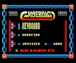 Cyberbig (1989, MSX, Animagic)