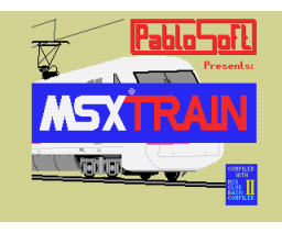 MSX Train (1994, MSX2, Peter Burkhard)