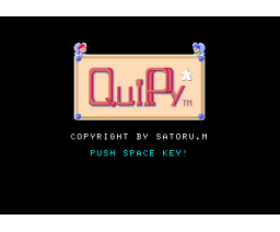 QUIPPY (1992, MSX2, MSX Magazine (JP))