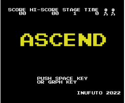 Ascend (2022, MSX, Inufuto)