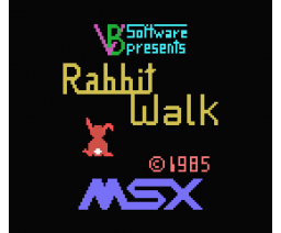 Rabbit Walk (1985, MSX, Volker Becker)