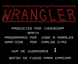 Wrangler (1985, MSX, Indescomp)