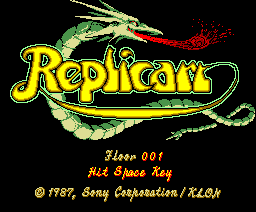 Replicart (1987, MSX2, KLON)