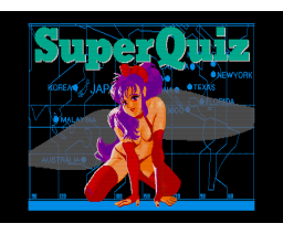Super quiz (1989, MSX2, DOTT Plan)