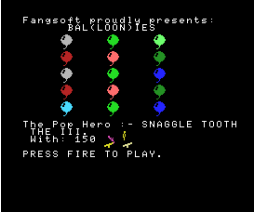 Acrobatas (1987, MSX, Fangsoft)