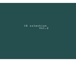 CG Collection Vol. 2 (MSX2, Base Maker)