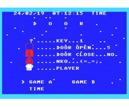 Shabby Games Vol. 5 MSX Game Watch Style Door ver 1.1 & Game Over Game Watch Repair Edition  (2023, MSX2, Z Kyu Kikaku)