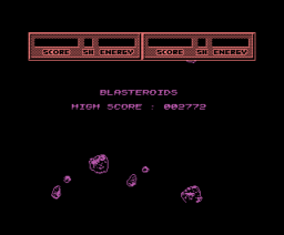 Blasteroids (1987, MSX, Image Works)