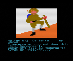 De Sekte (1987, MSX2, Radarsoft)
