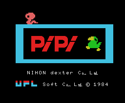 Pipi (1985, MSX, UPL)