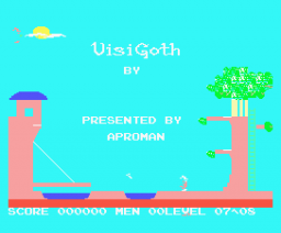 Visi Goth (1985, MSX, Soft Pro International)