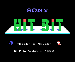 Mouser (1983, MSX, UPL)