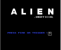 AlienMSX (2024, MSX, Rodrigo Siqueira)