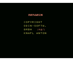 Ransack (1987, MSX, ODIN Software)