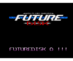FutureDisk 00 (1992, MSX2, S.T.U.F.F.)