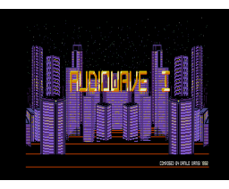Audio Wave 1 (1992, MSX2, Danilo Danisi)