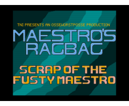 Maestro's RagBag (1993, MSX2, TNI)