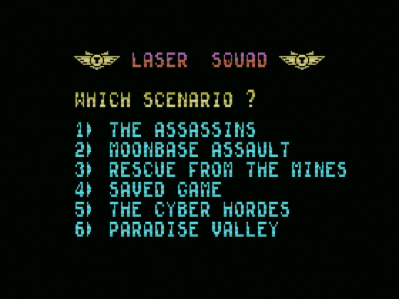 Laser Squad (1988, MSX, Target Games) | Comments | Generation MSX