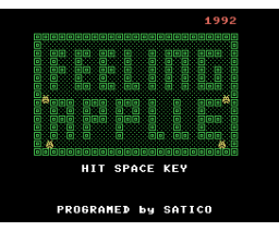 Feeling Apple (1992, MSX, Satico)