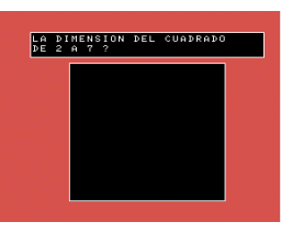 La Dimension del Cuadrado (1985, MSX, Inforpress)