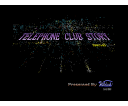 Telephone Club Story Special (1989, MSX2, Wilduck)