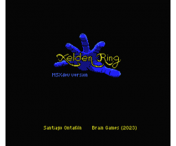 Xelden Ring (2023, MSX, Brain Games)