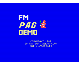 FM PAC Demo (1989, MSX2, RTW Soft)