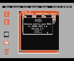 EGOS (1986, MSX2, Opera Soft)