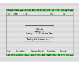 DiskView (1991, MSX2, MST)