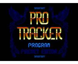 Pro-Tracker (1991, MSX2, Tyfoon Software)