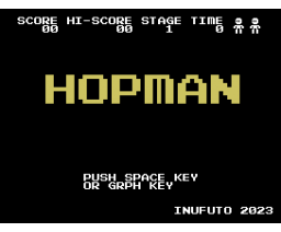 Hopman (2023, MSX, Inufuto)