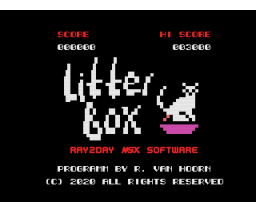 Litter Box (2020, MSX, Ray2Day)