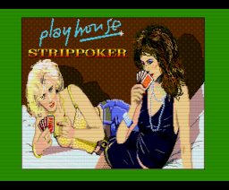 Playhouse Strippoker (MSX2) (1989, MSX2, Eurosoft)