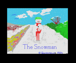 The Snowman (1984, MSX, Quicksilva)