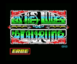 Las Tres Luces de Glaurung (1986, MSX, Erbe Software)