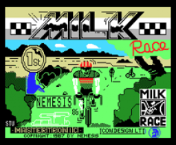 Milk Race (1987, MSX, Mastertronic)