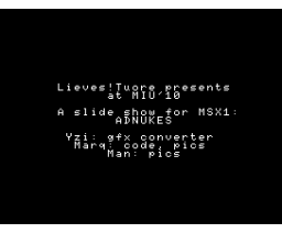 Adnukes (2010, MSX, Lieves!Tuore)