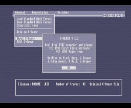 C-Qensr (1993, MSX2, First Class Software, Magic Team)