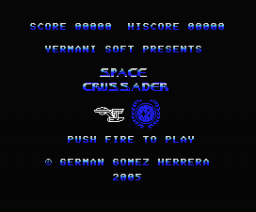 Space Crussader (2005, MSX, Yermani Soft)
