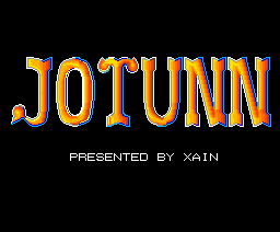 joTunn (1988, MSX2, Sein Soft / XAIN Soft / Zainsoft)