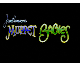 The Muppet Babies (1990, MSX2, Alfred Steiner)