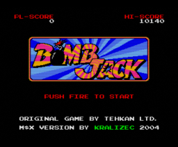 Bomb Jack (2004, MSX2, Kralizec)