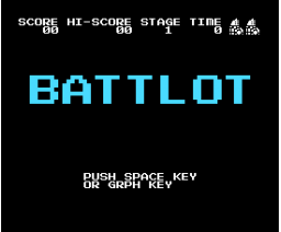 Battlot (2021, MSX, Inufuto)