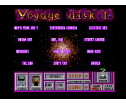 Voyage Disk 1 (1995, MSX2, Street Corner)